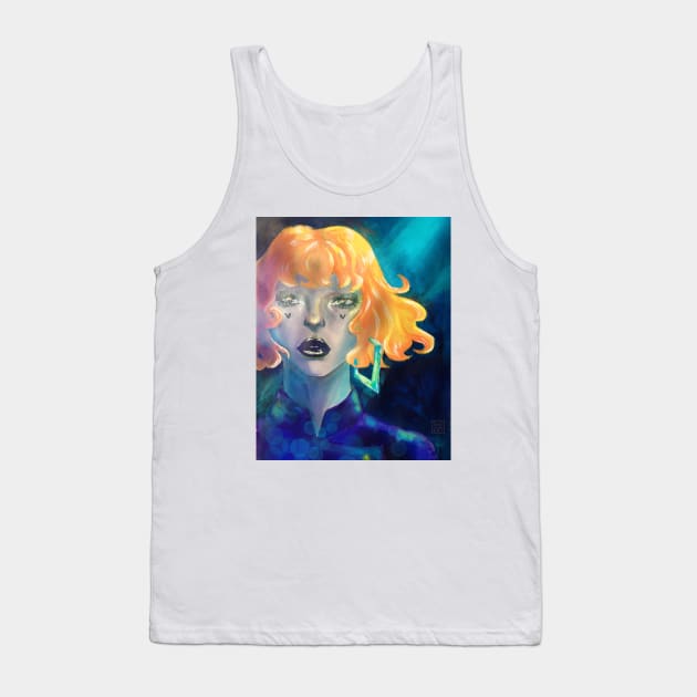 Fiery eyes Tank Top by SosiCreatesArt